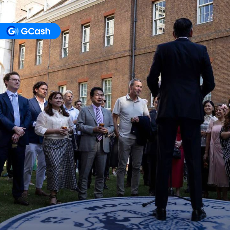 At London Tech Week, PM Sunak hosted industry leaders which included GCash CEO Martha Sazon, GCash CTOO Pebbles Sy, and Makati City Mayor Abby Binay