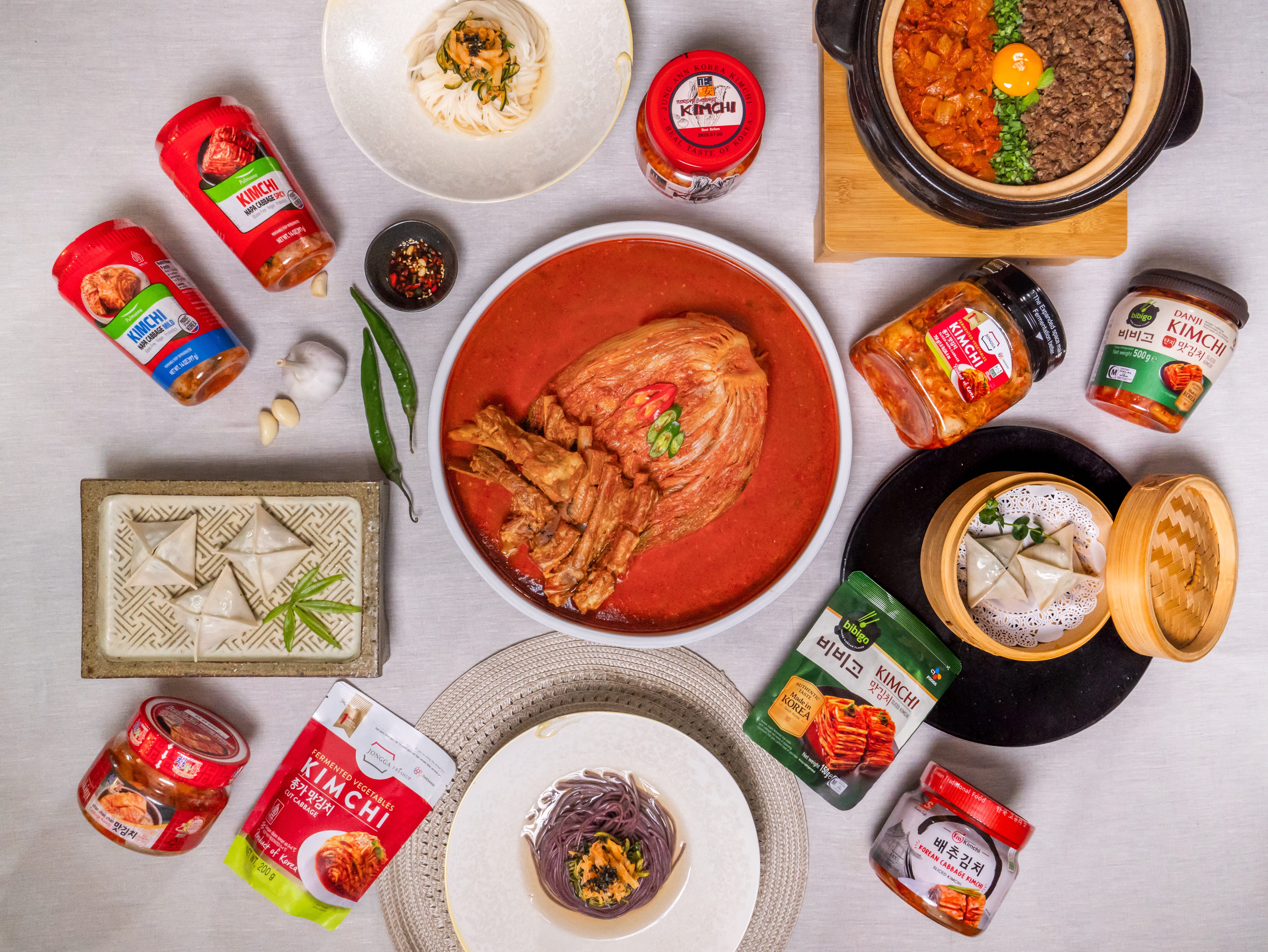 More than just a banchan: From Kimchi Mari-Guksu to Kimchi Jjim, Bulgogi Kimchi Sot Bap to Kimchi Pyeonsu, discover mouthwatering new ways to enjoy kimchi.