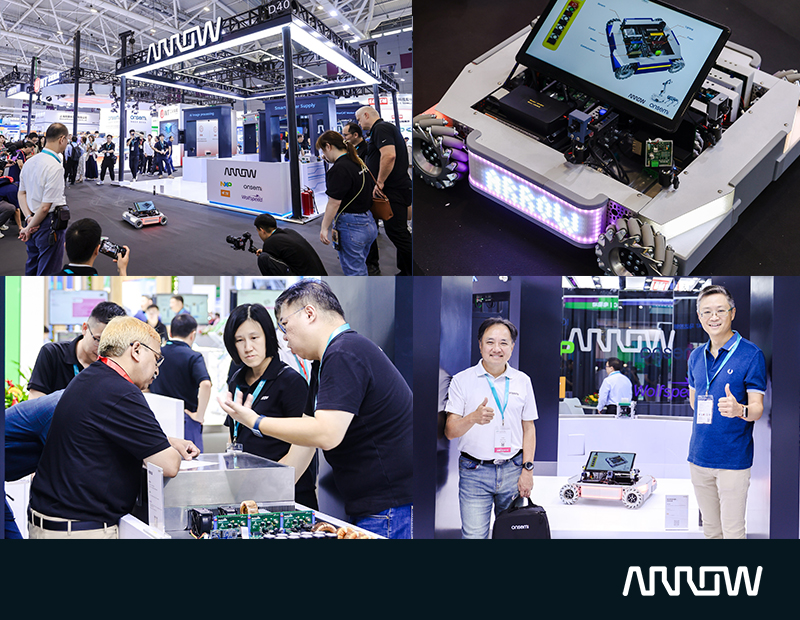 Arrow Electronics and onsemi to Showcase Autonomous Mobile Robot Platform for Smart Manufacturing Applications at PCIM Asia