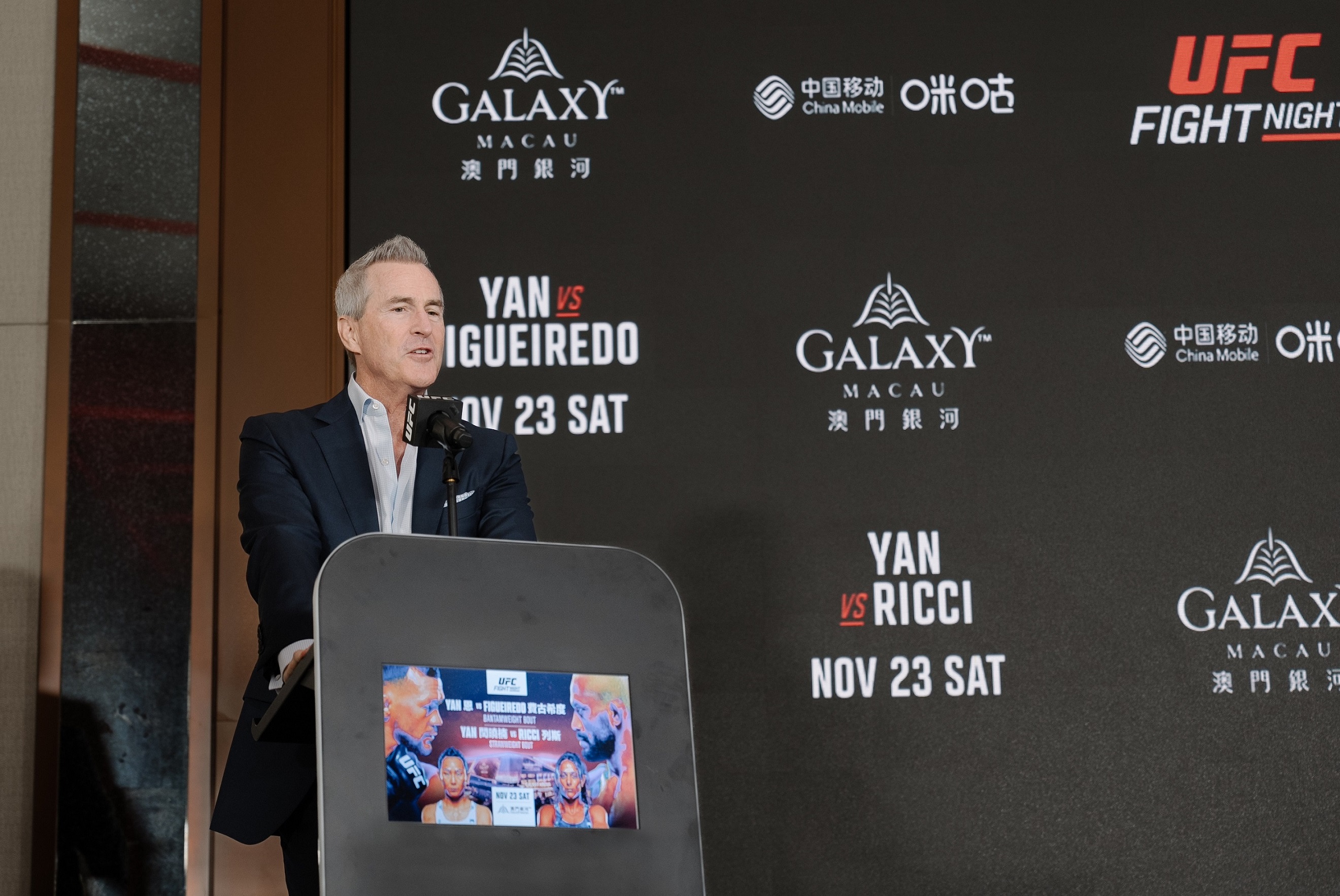 Mr. Kevin Kelley, Chief Operating Officer, Macau of Galaxy Entertainment Group mentioned that Galaxy Macau has actively supported, participated in, and organized various world’s top sports events and activities in line with the Macao SAR Government’s development strategy.