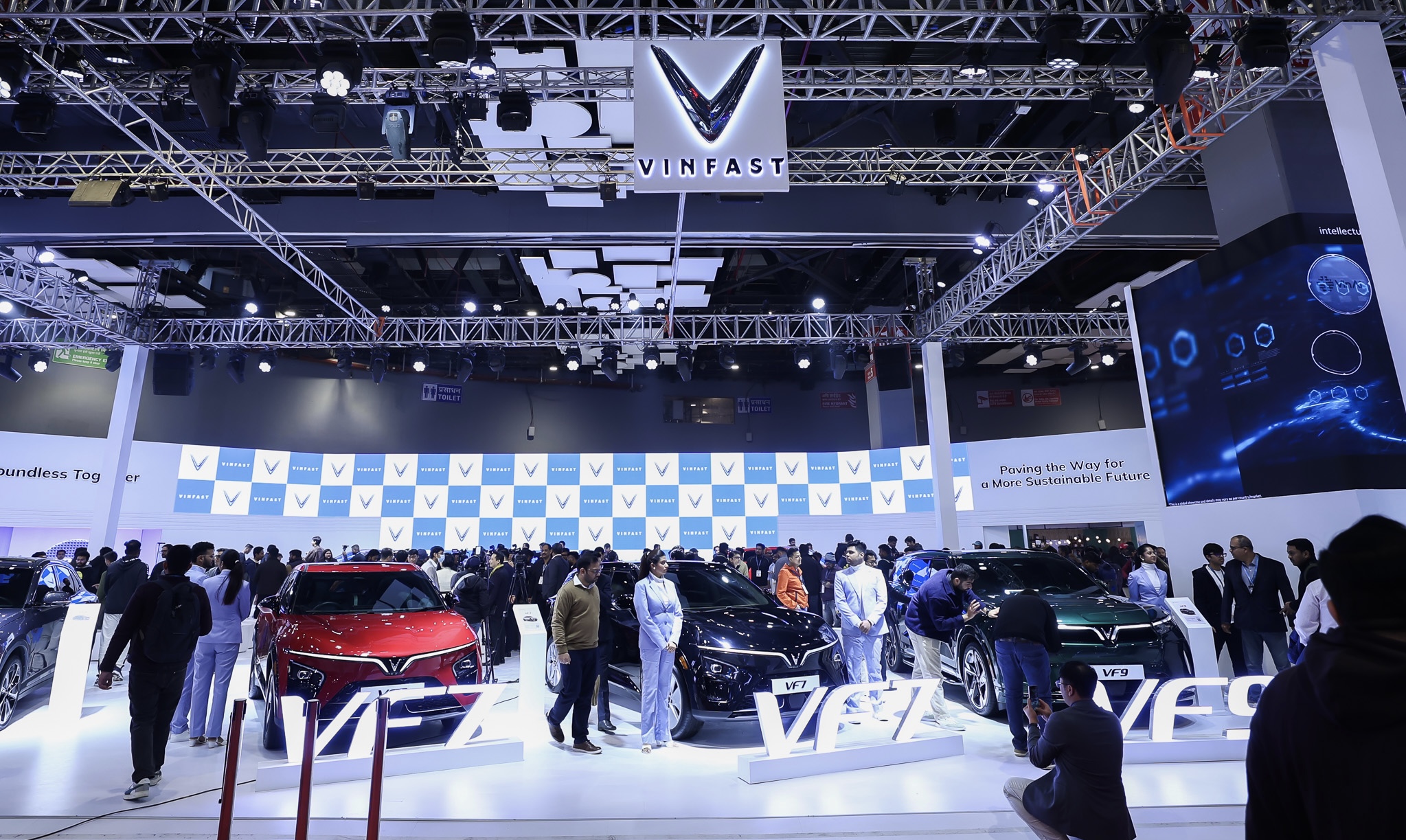 VinFast India officially launched at the Bharat Mobility Global Expo 2025.