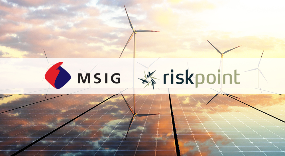 MSIG Asia And The Riskpoint Group Join Forces To Drive Renewable Energy Insurance Across Asia Pacific