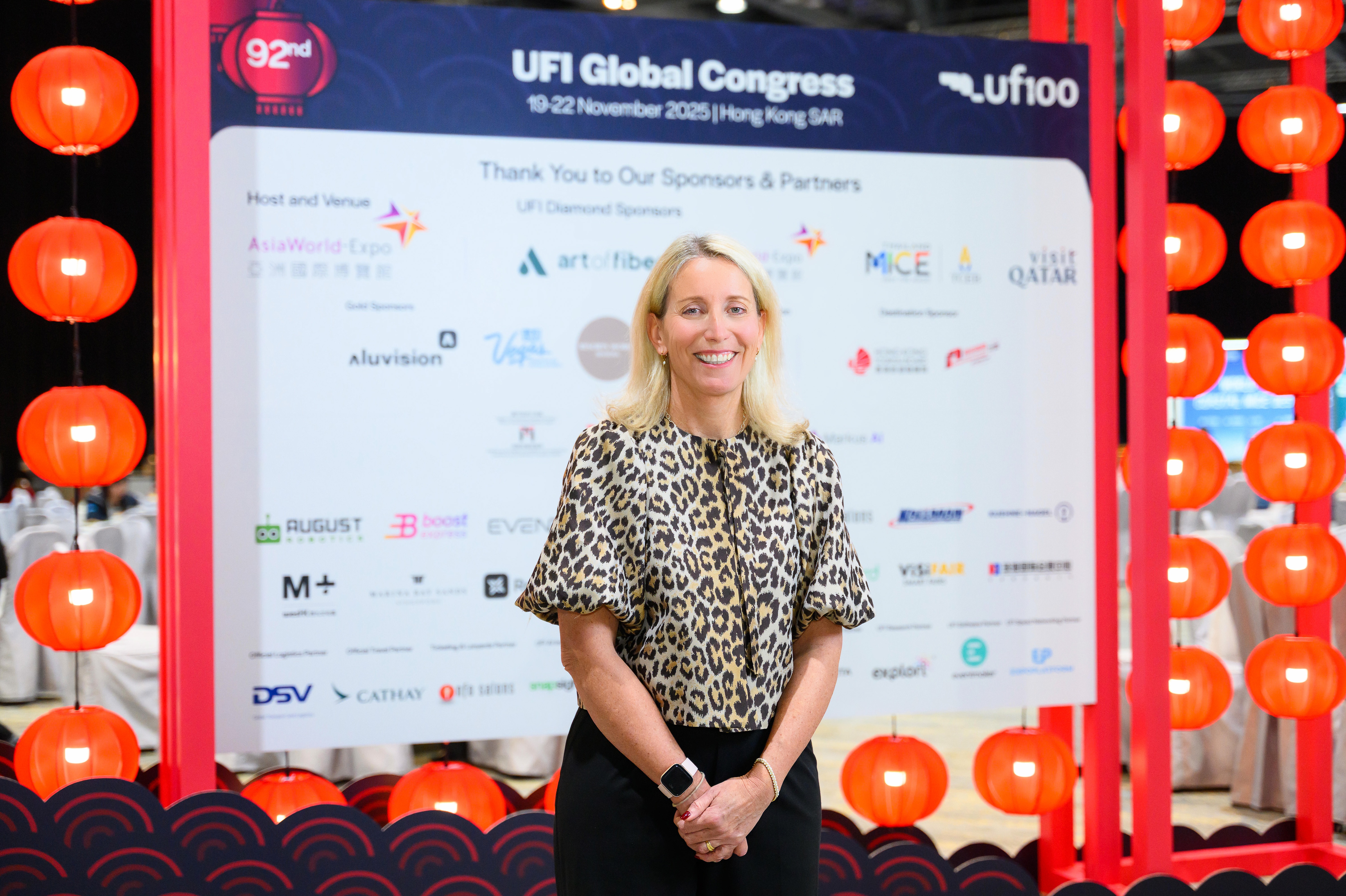 Lisa Hannant, Chief Executive Officer of Clarion Events