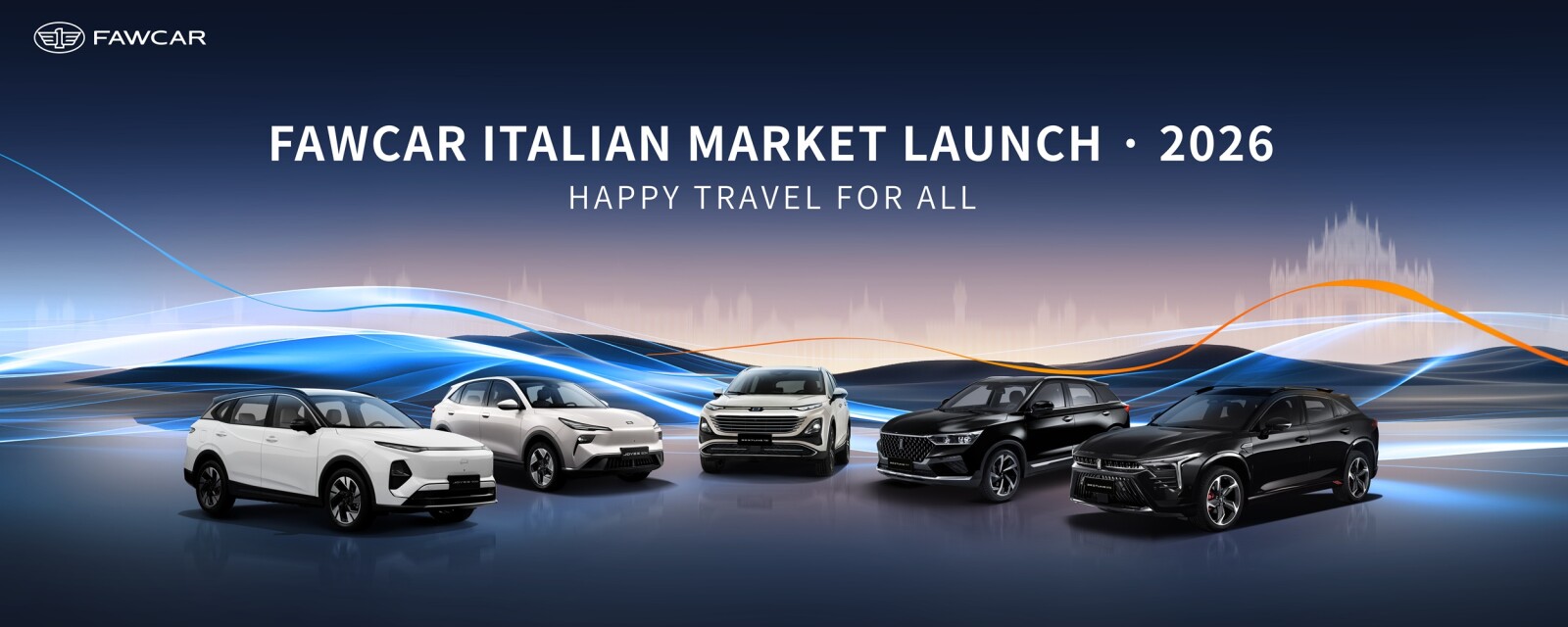 FAWCAR to Debut in Milan with FiveSUV Matrix, Opening Its Italian Chapter